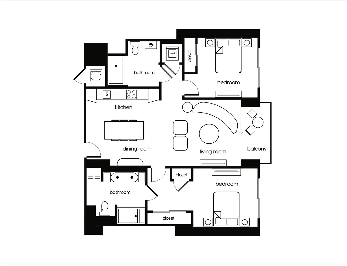 Floor plan B1