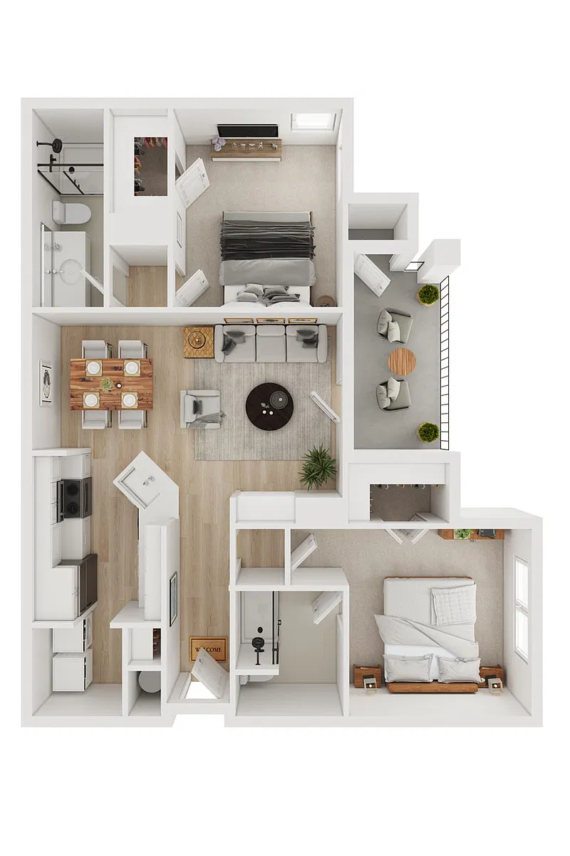 Floor plan B1