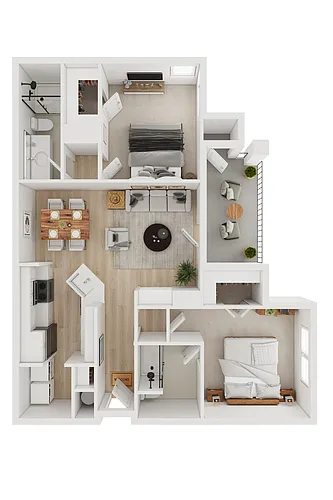 Floor plan B1F-PO