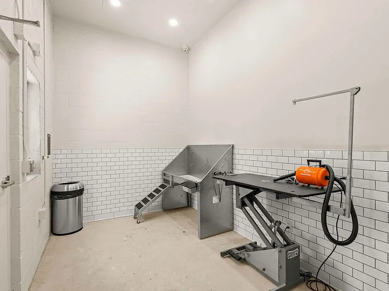 Pamper your furry friend with our convenient on-site pet wash station.