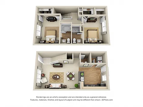 Floor plan Davidson Townhome