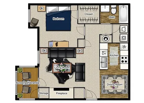 Floor plan Dogwood