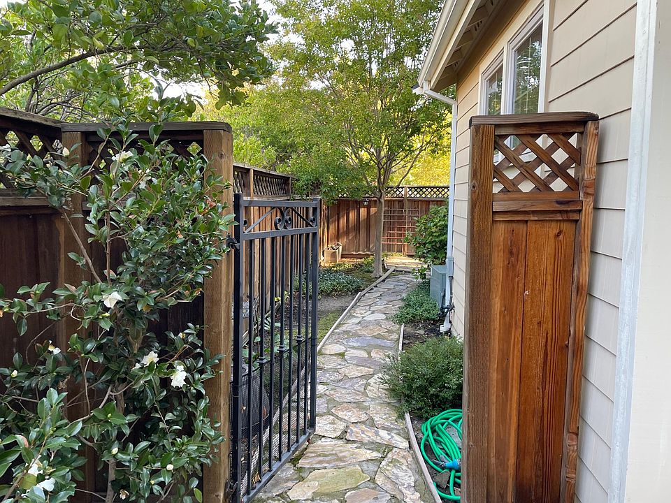 entrance to private yard