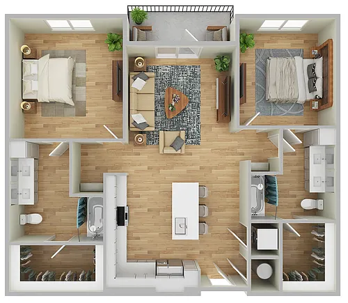 Floor plan B1