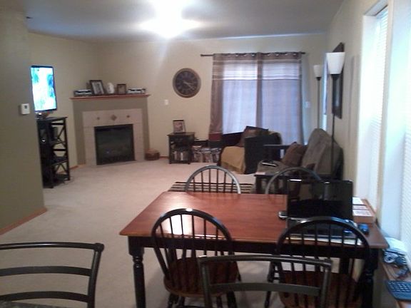living room / fireplace