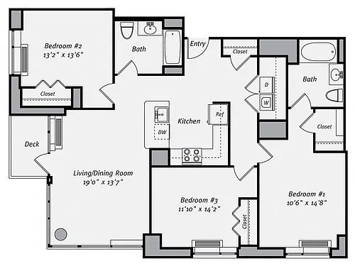 Floor plan The Crestwood