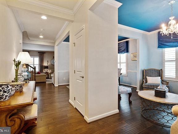 Open concept with formal living room