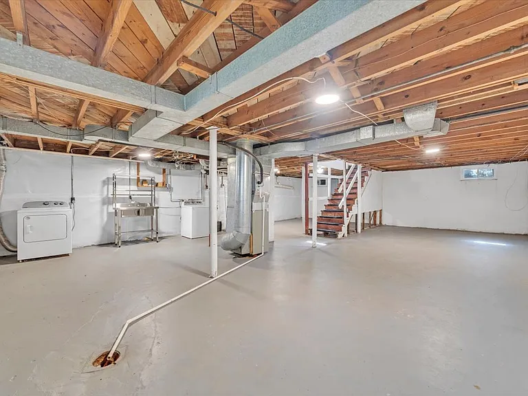 Spacious Basement for Storage! Newly Waterproofed! Newly Painted Floors! New LED Lights Throughout Basement!