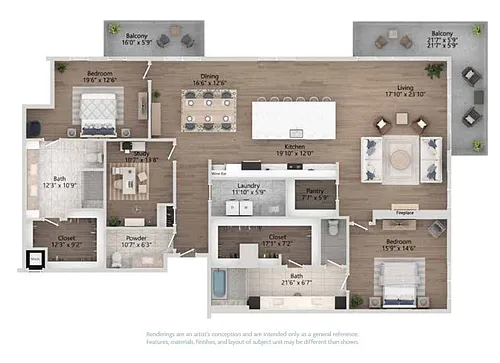 Floor plan PH2