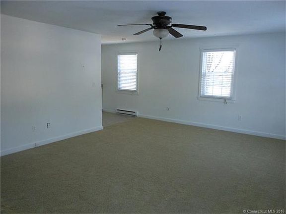 Living room looking into ki...