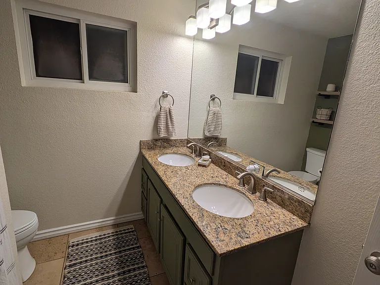 Upstairs bathroom