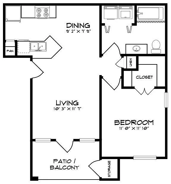 Floor plan A1