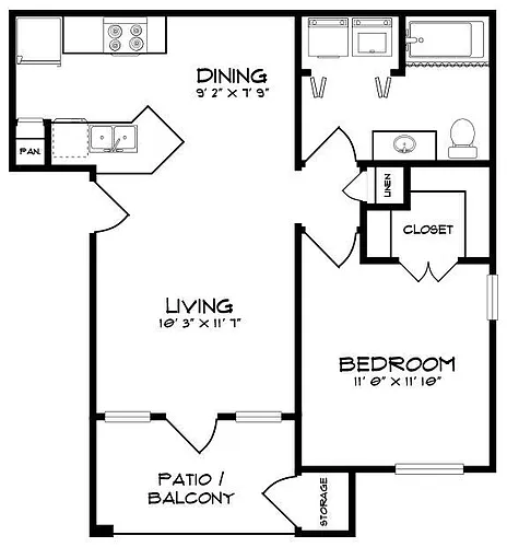 Floor plan A1
