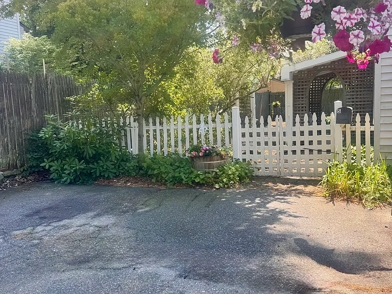 Two parking spaces. Private yard.