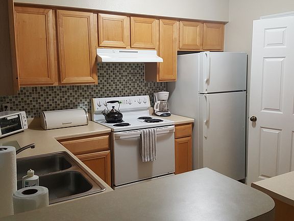 Kitchen with lots of cabinets