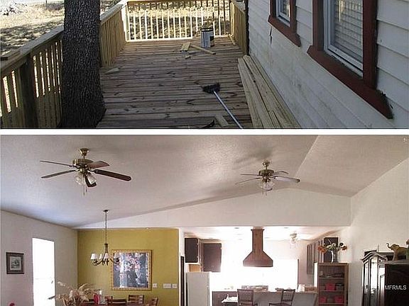 Open concept floor plan