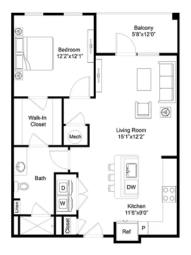 Floor plan Nosara