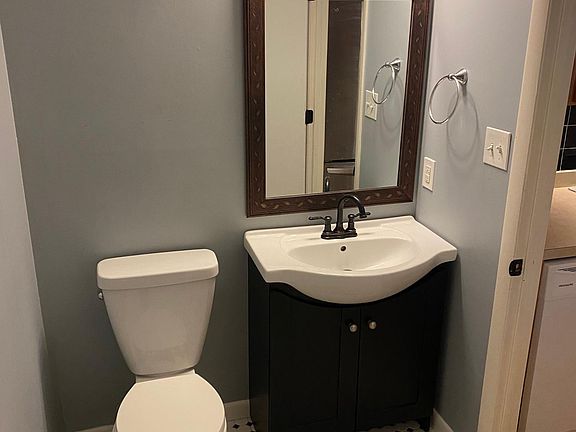 downstairs half bath