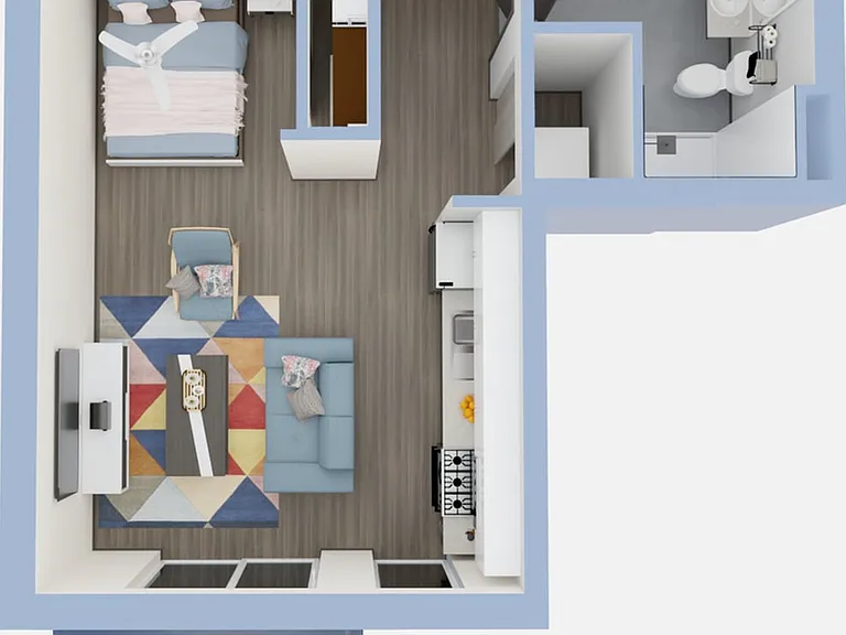 S2- 3D floorplan S2- 3D floorplan