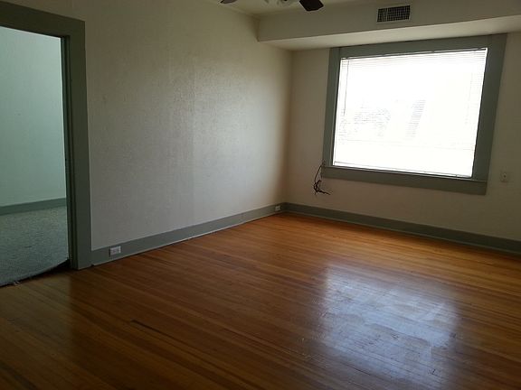 Living area with picture window