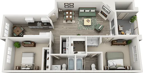 Floor plan B2