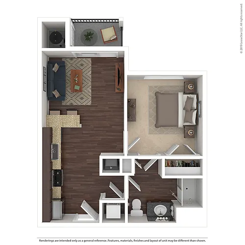 Floor plan Polaris Luxury
