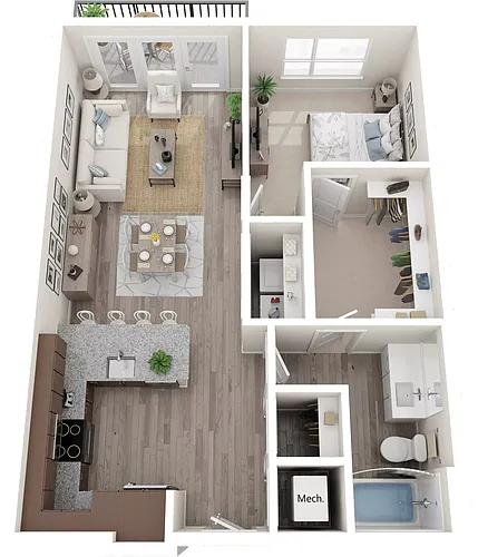 Floor plan Bahama