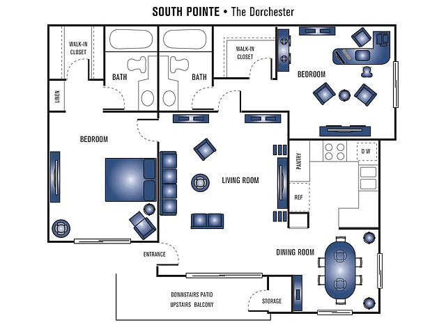 Floor plan Dorchester