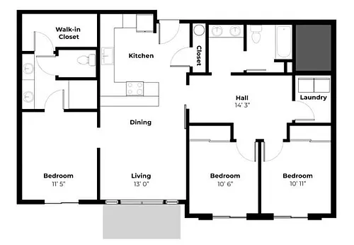 Floor plan Grant