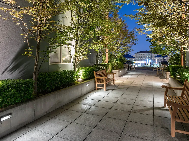 Courtyard and Walkways