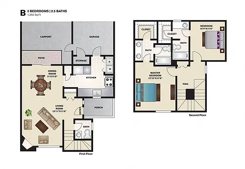 Floor plan B