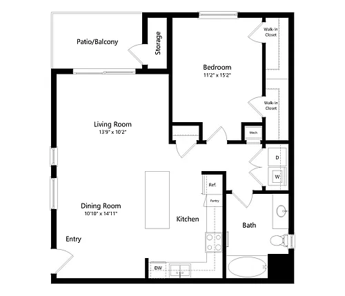 Floor plan 1A