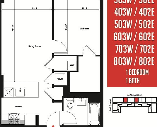 2nd image of 214 50th Ave APT 703W
