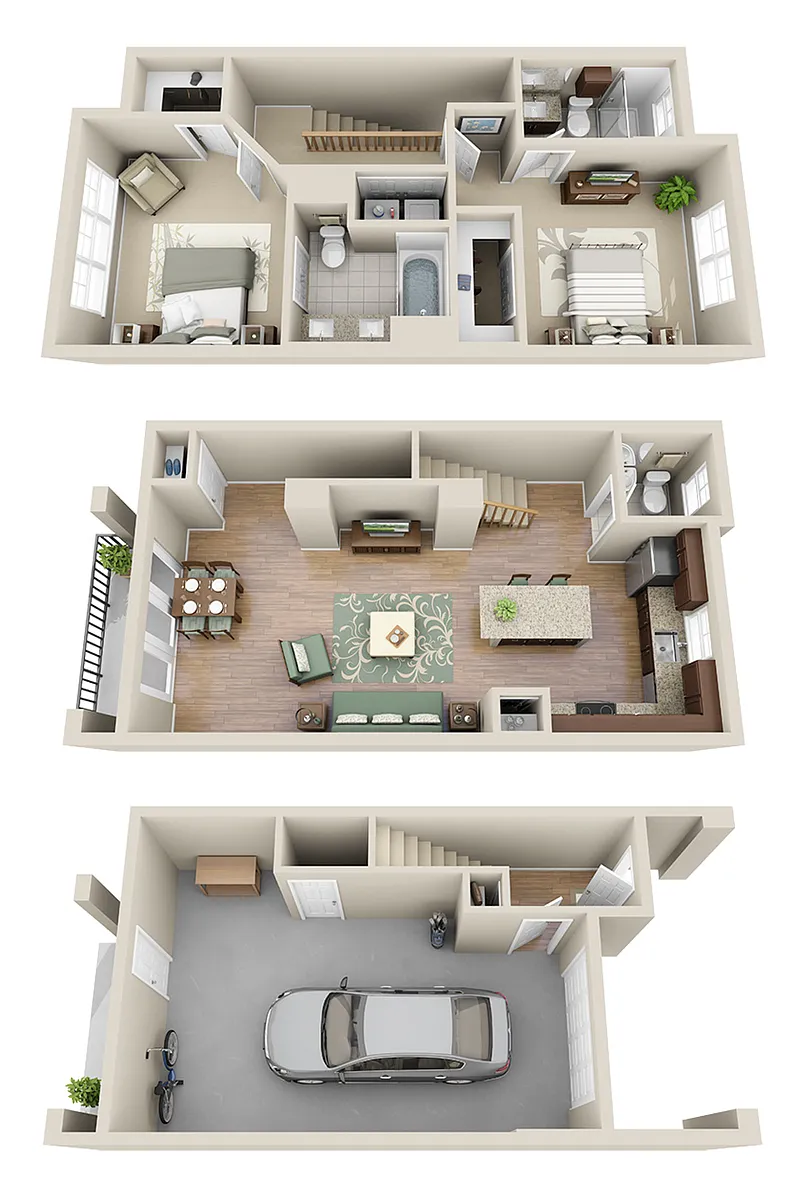 Floor plan B1