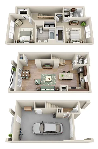 Floor plan B1