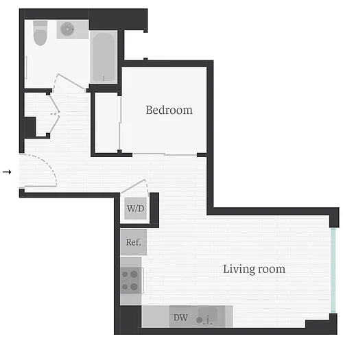 Floor plan Beaux Arts