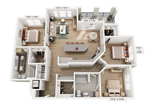 Floor plan C1-60