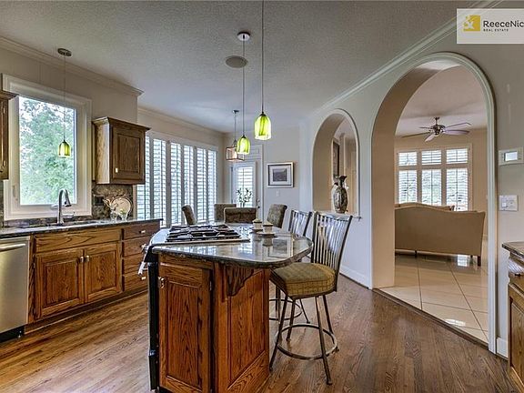 Kitchen looking toward Breakfast area & Living Room
