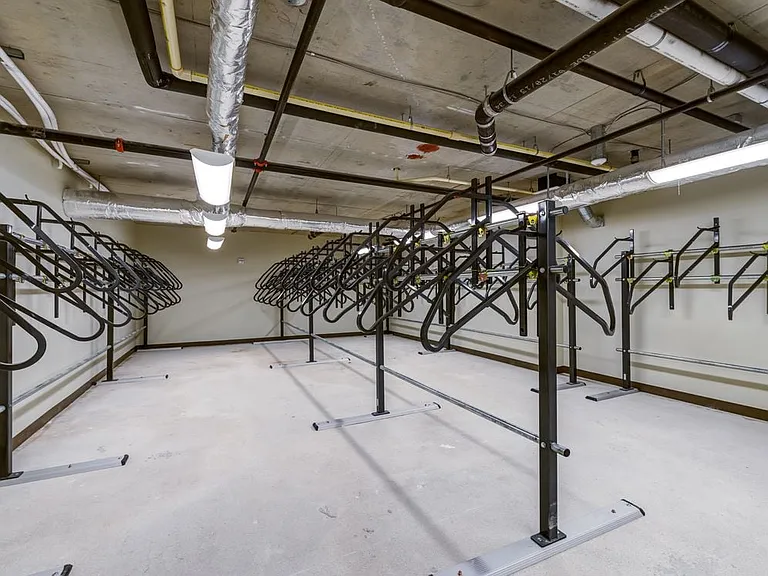 Bike storage room