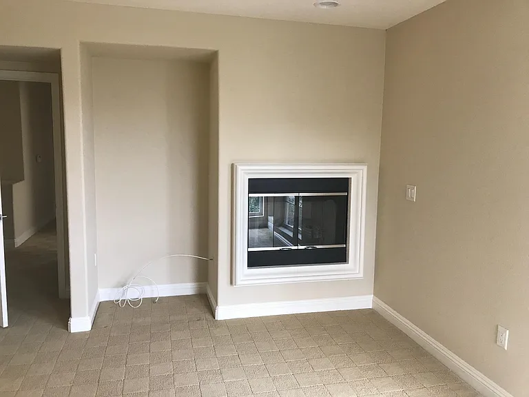 Master Bedroom with Gas Fireplace
