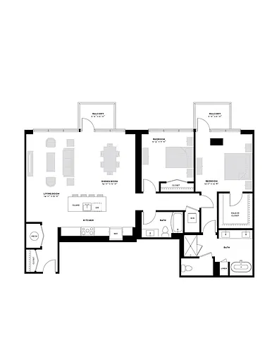 Floor plan The Hershel