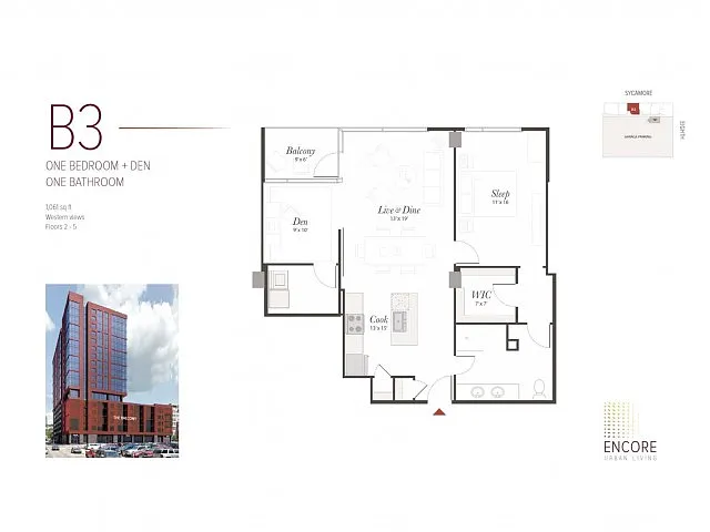 Floor plan B3