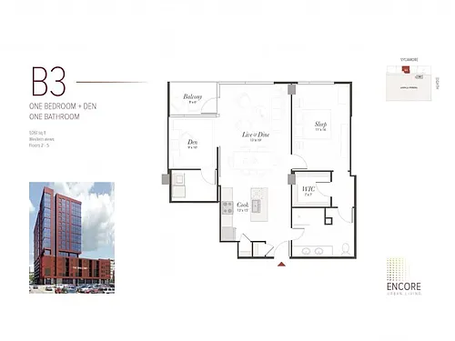 Floor plan B3