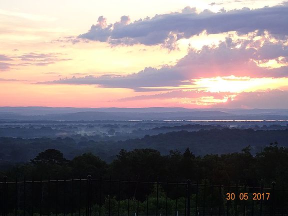 view from backyard/pool