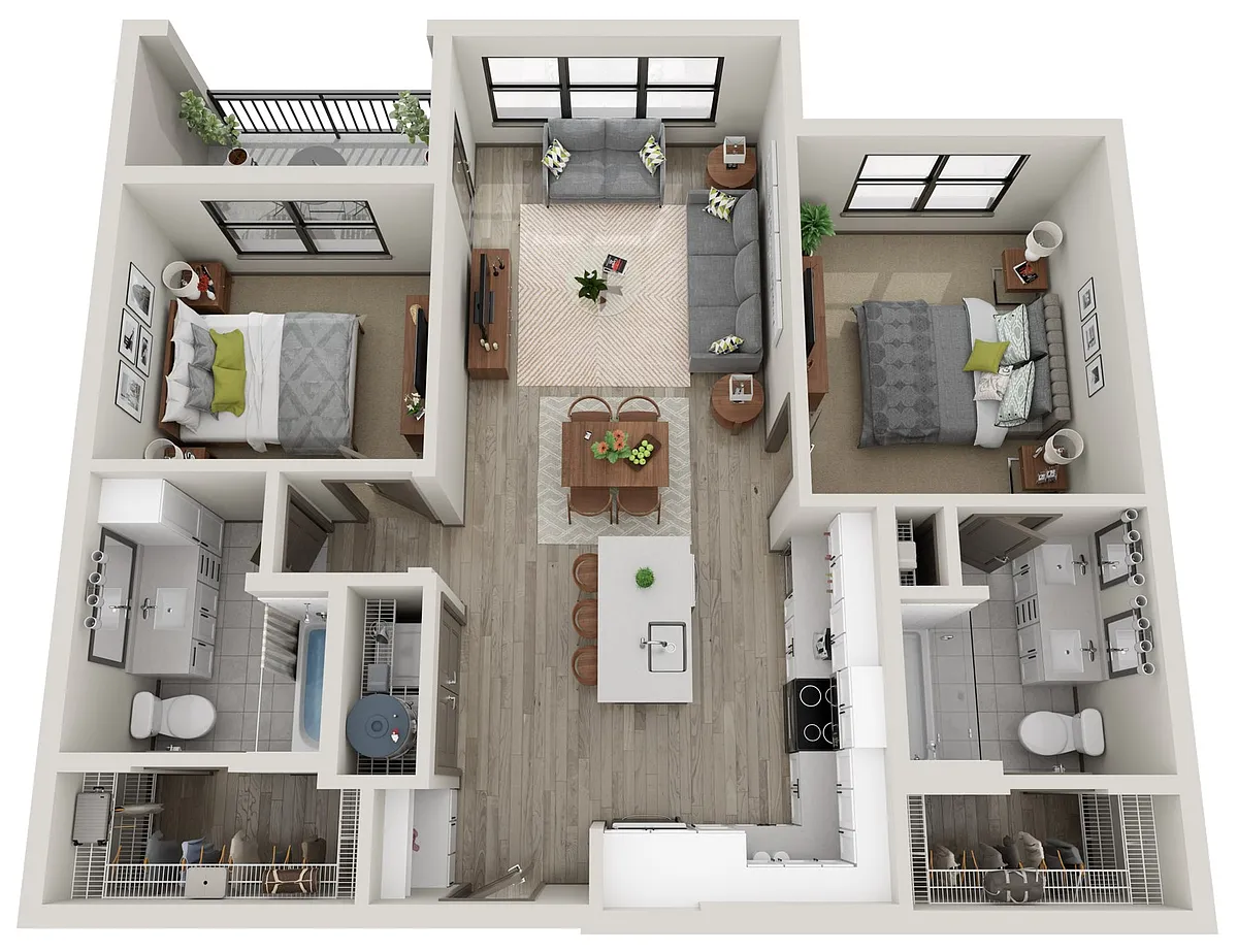 Floor plan B1