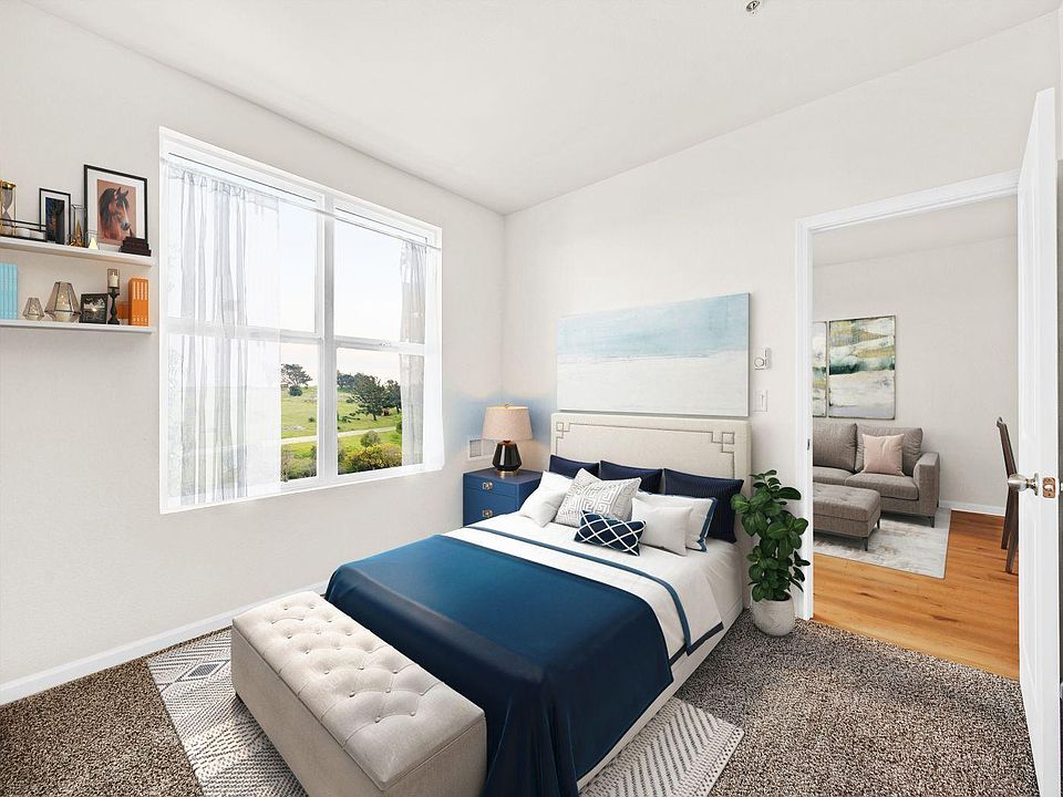 Master bedroom with large walk in closet and full bath