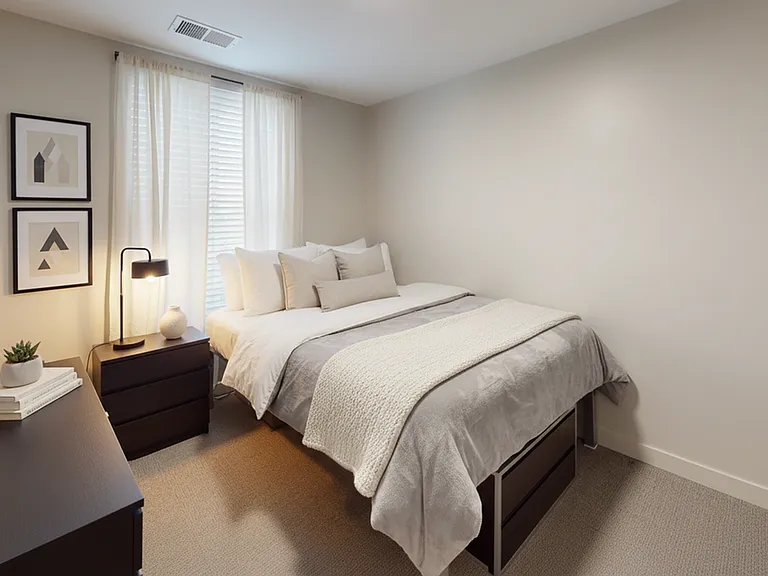 Bedroom Staged Bedroom Staged