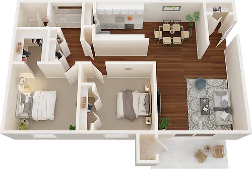 Floor plan Plan B