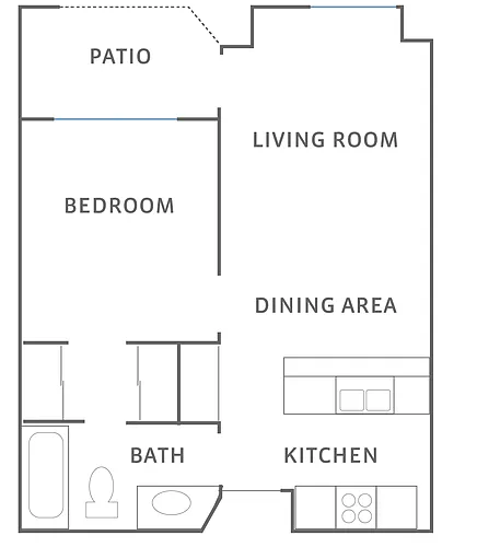 Floor plan The Magnolia