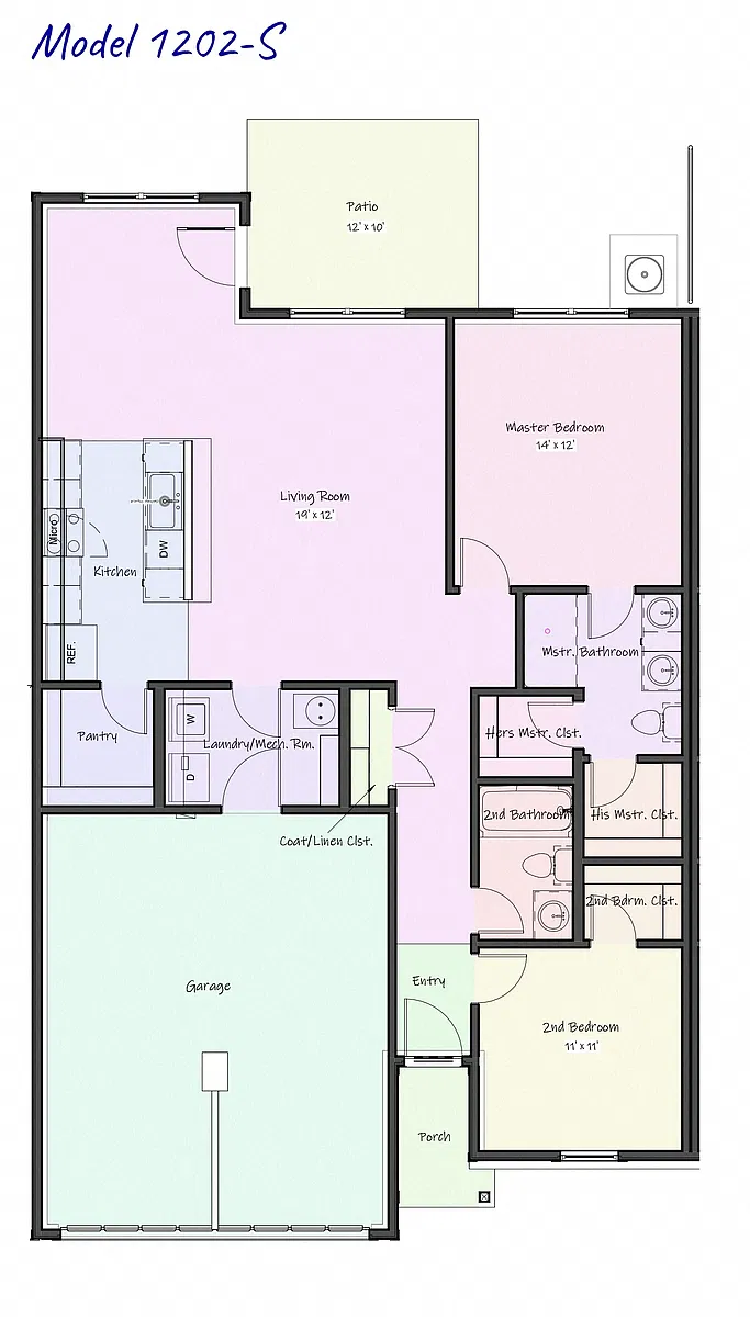 Floor plan TIPPY II Duplex